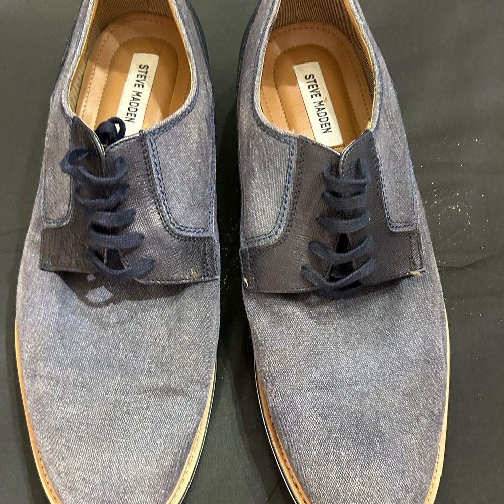 Steve Madden‎ Light Blue Oxfords